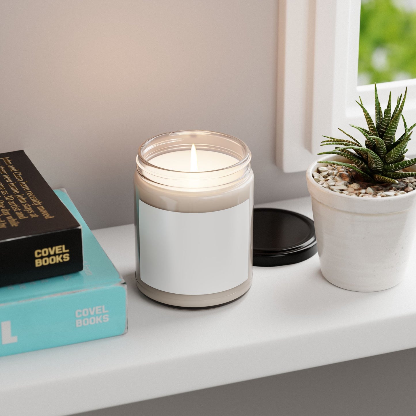 Urban Candle Co. Scented Soy Candle, Eco-friendly Aromatherapy Gift, Candle for Relaxation, Home Decor, Housewarming Present
