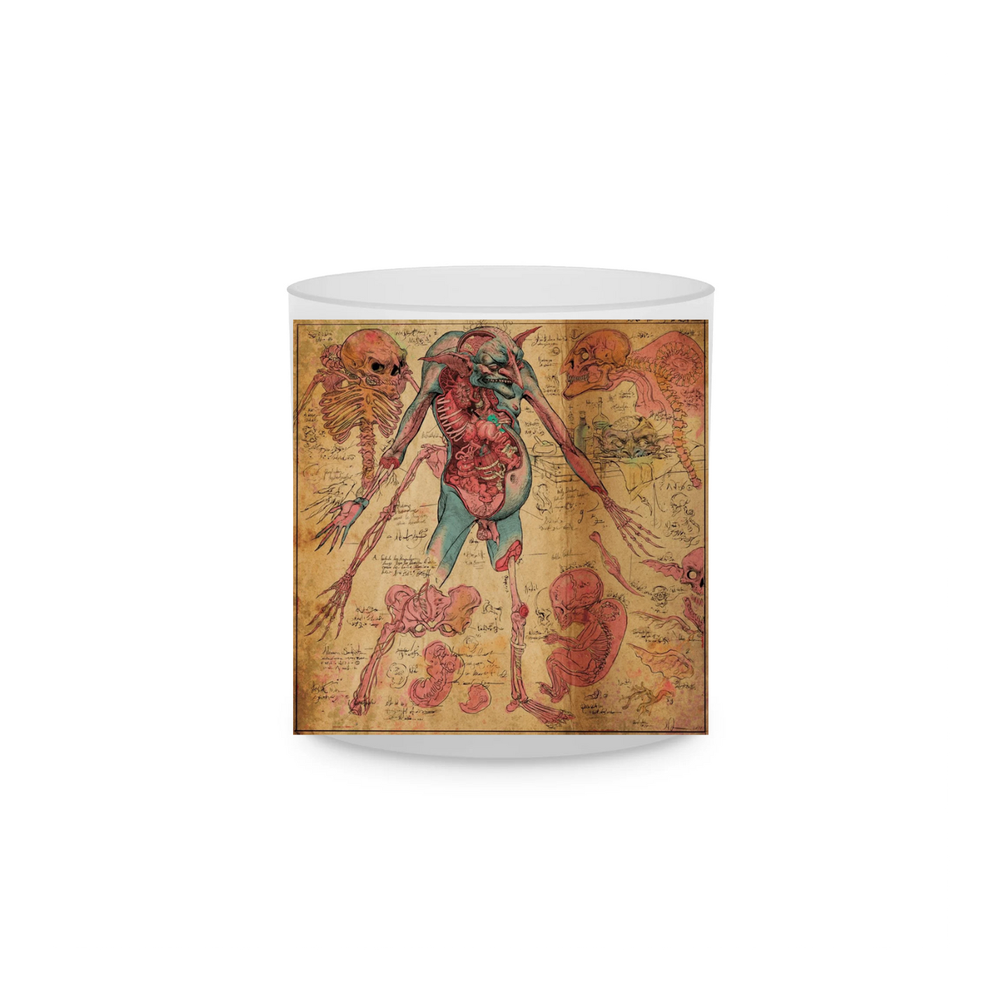 In Store Jar - Matte Square Label