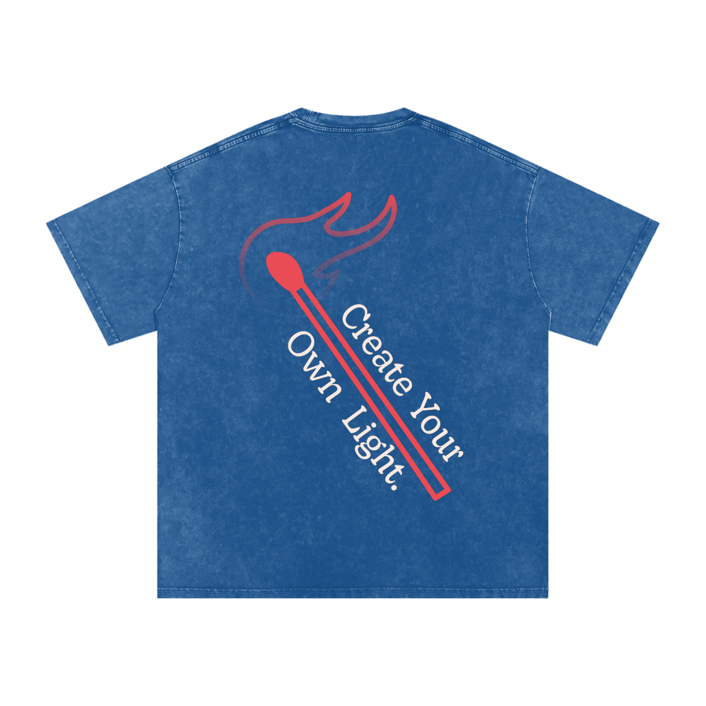 Match/Create Your Own Light - Acid Wash Oversize T-Shirt