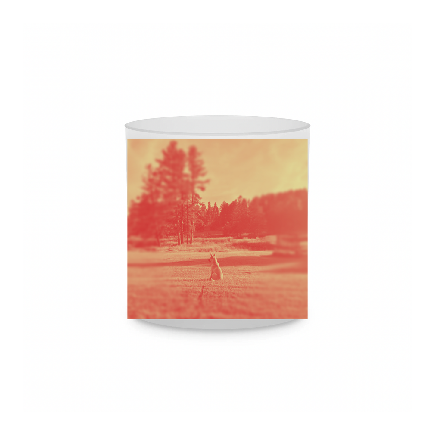 In Store Jar - Matte Square Label