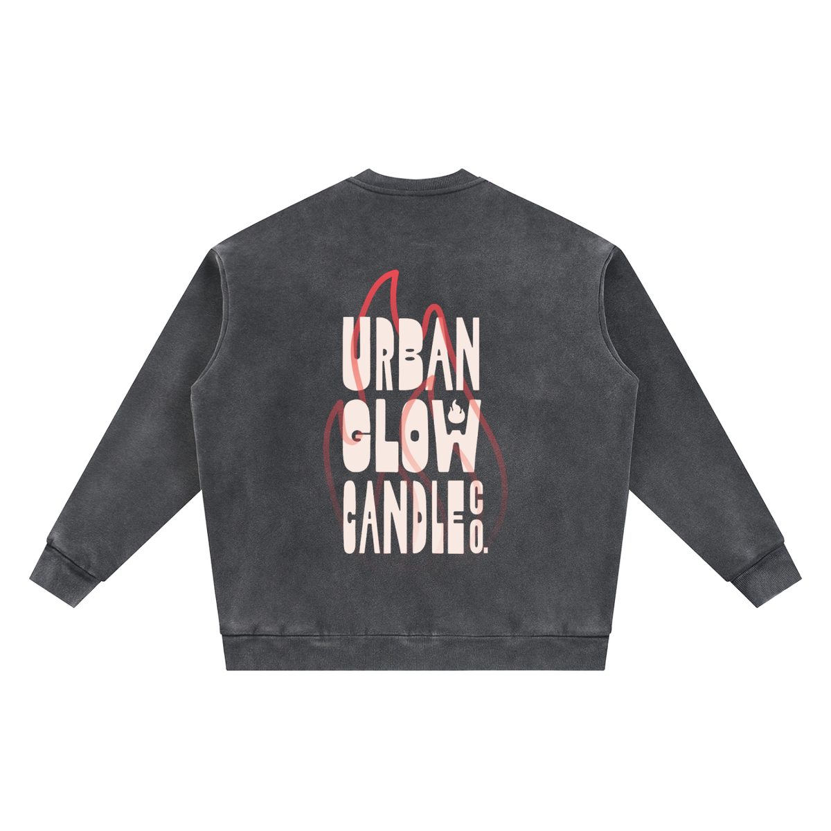 Vintage Washed Fleece Baseball Jacket