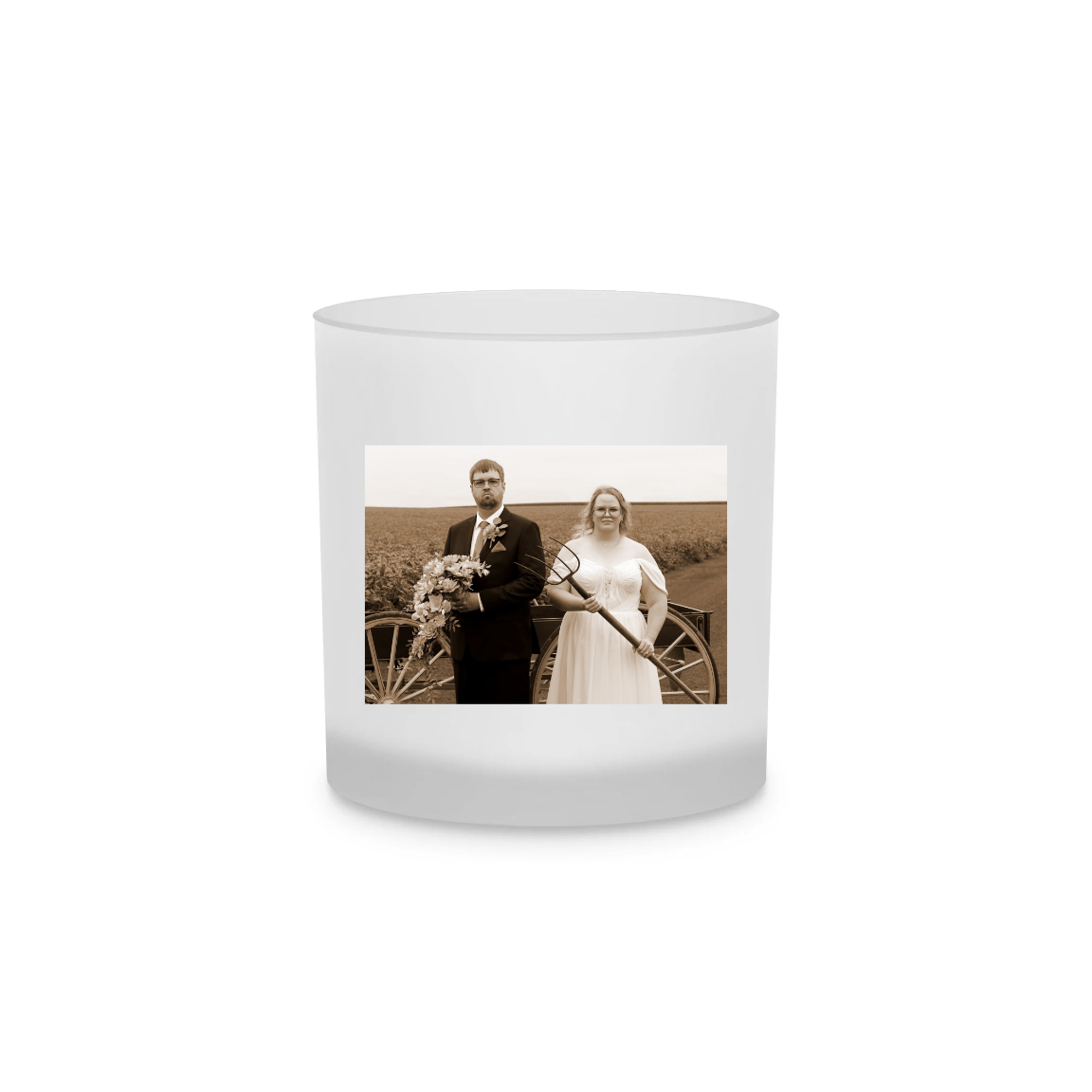 In Store Jar - Matte Square Label