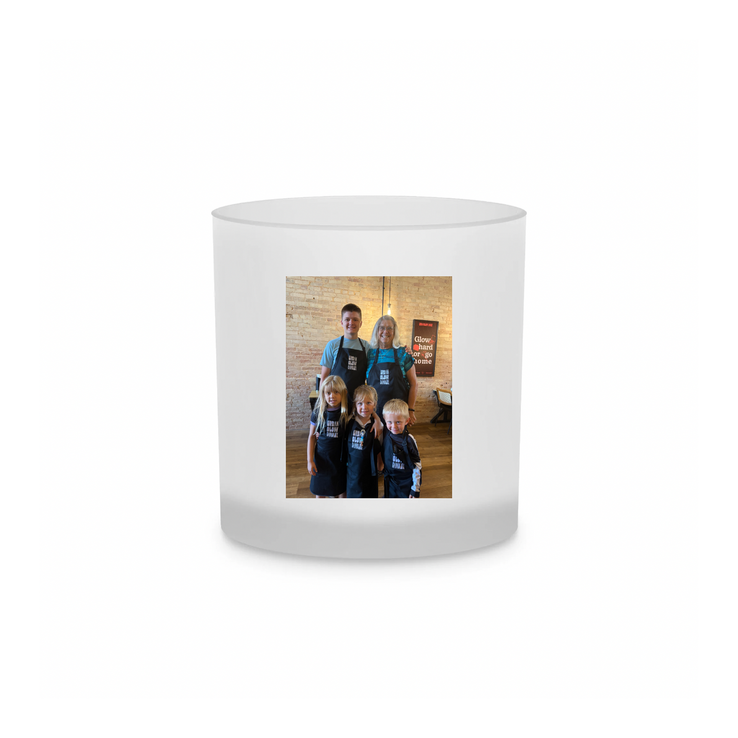 In Store Jar - Glossy Square Label