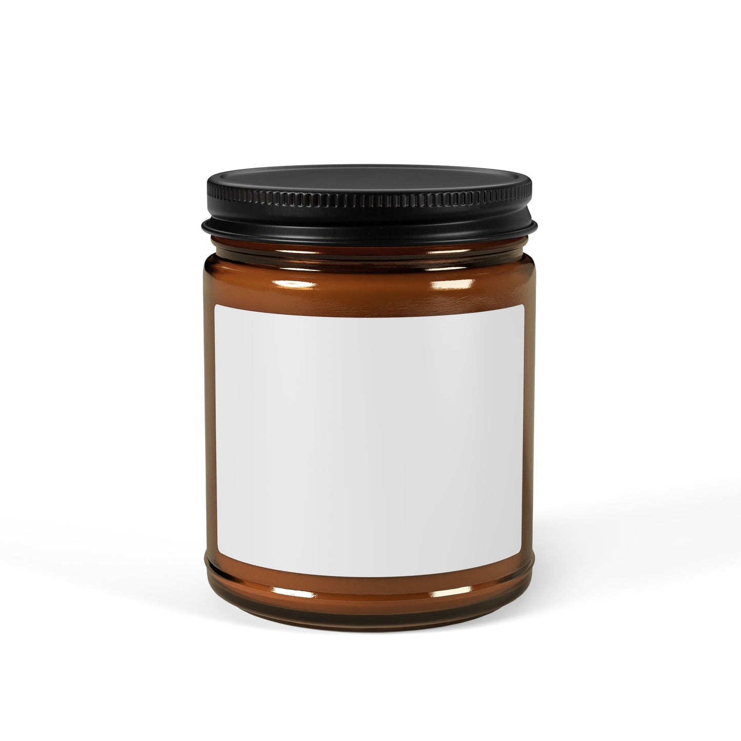 Scented Soy Candle, Eco-Friendly Amber Jar Candle, Home Decor, Aromatherapy Gift, Relaxing Candle, Multi-Size Options