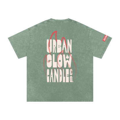 Urban Glow Oversized Vintage Washed Graphic Tee