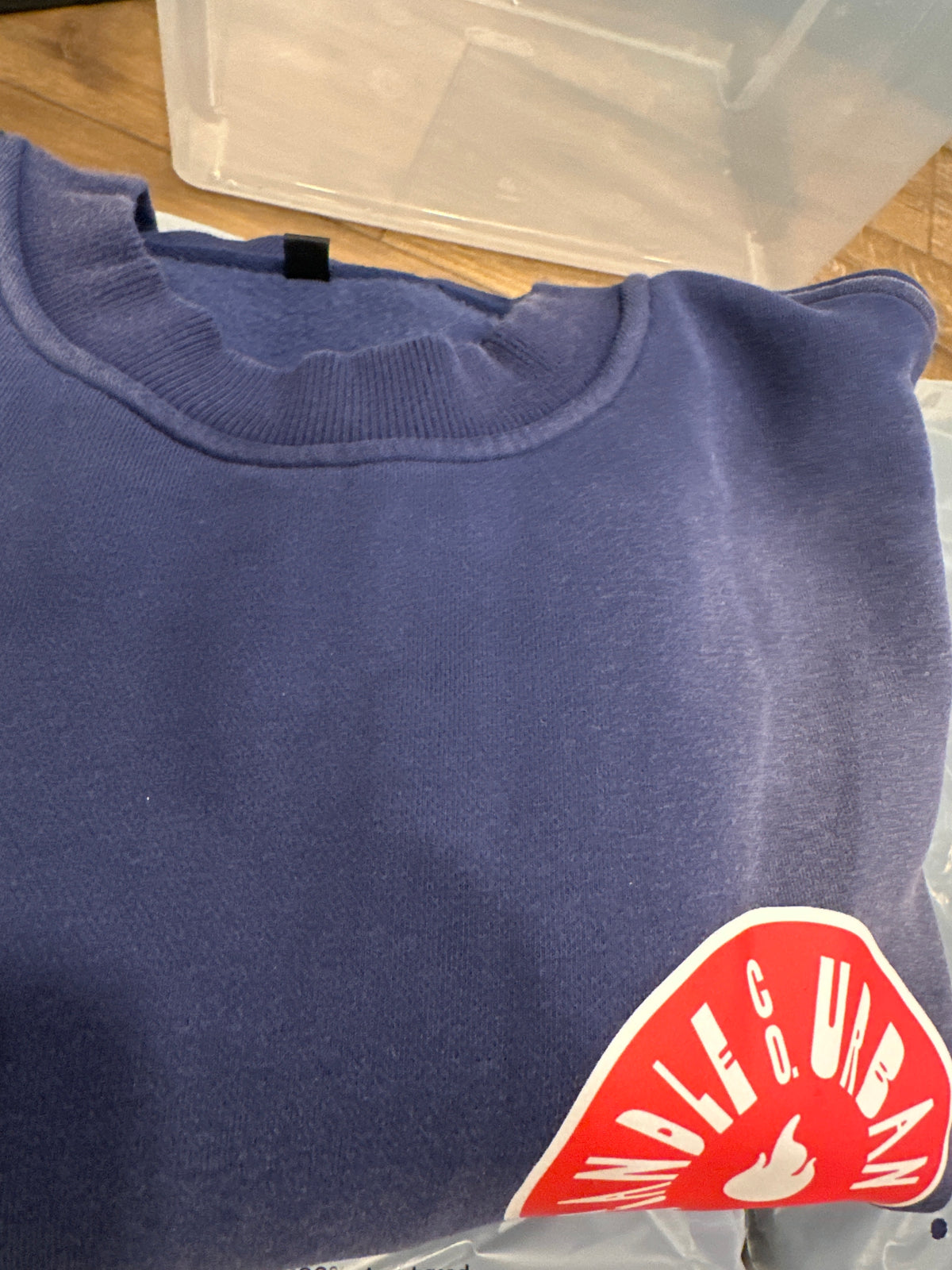 Blue Glow Hard Sweatshirt
