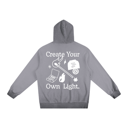 Create Your Own Light - Stone Washed Hoodie