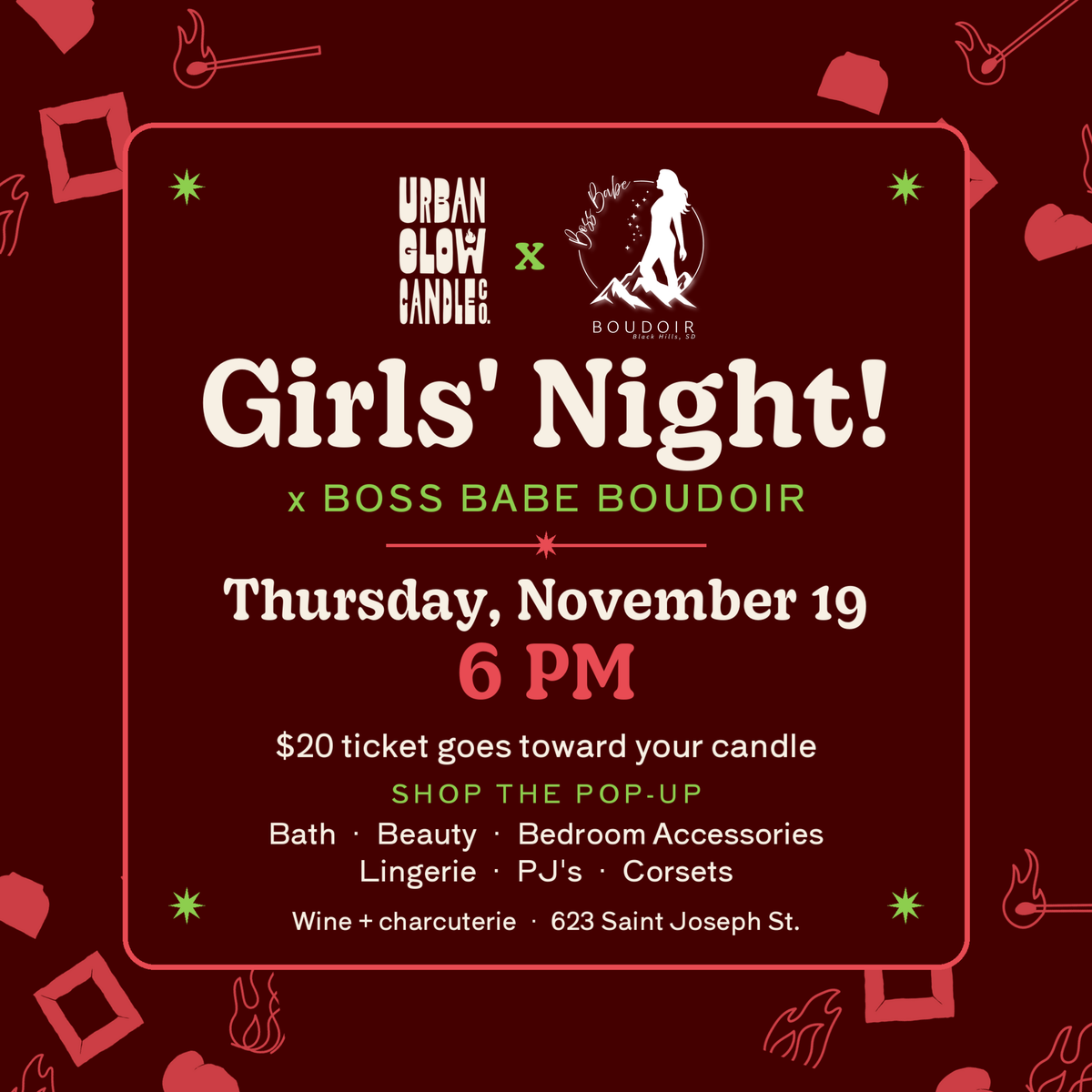 Girls’ Night x Boss Babe Boudoir | November 19