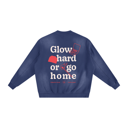 Urban Glow Sunfade Fleeced Sweatshirt