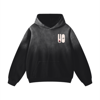 UG Flame - Heavyweight Sunfade Oversized Hoodie