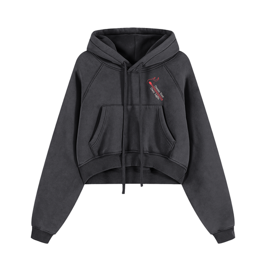 UG Flame Cropped Hoodie