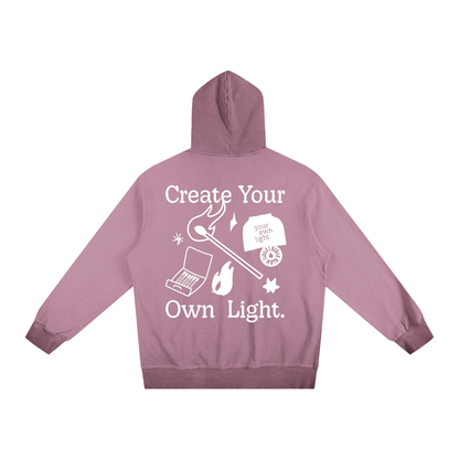 Create Your Own Light - Stone Washed Hoodie