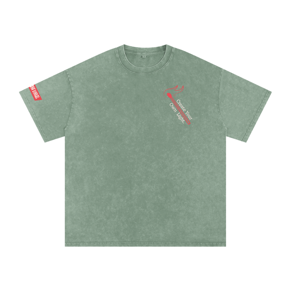 Urban Glow Oversized Vintage Washed Graphic Tee