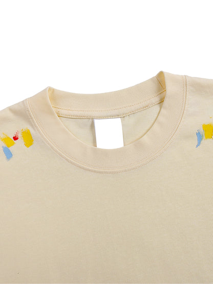 Burn Brighter Babe - Paint Splatter T-Shirt